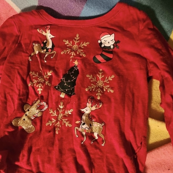 Kids Matching Set - Red and Black Plaid Outfit - Picture 3 of 6